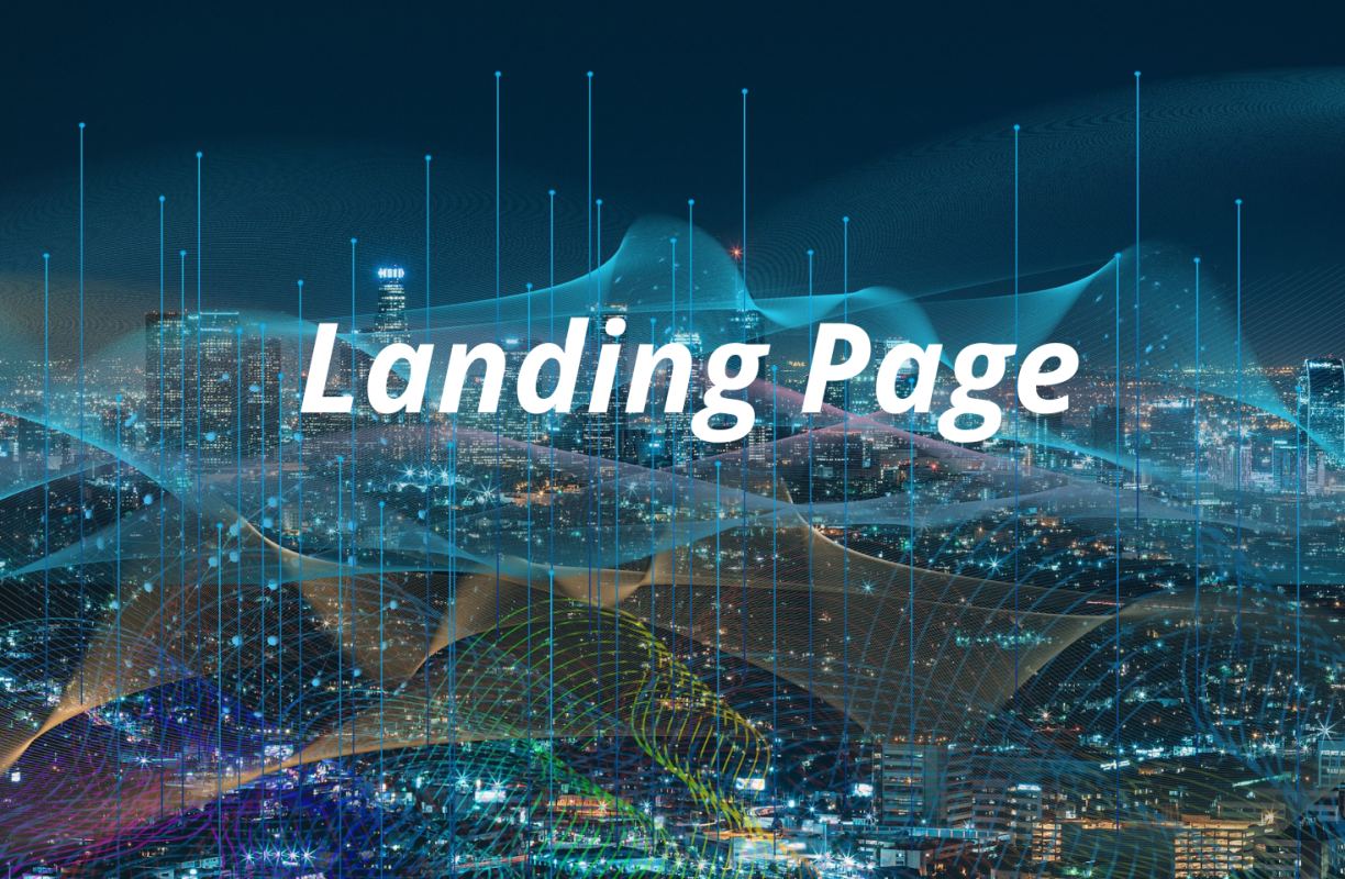 création de landing page